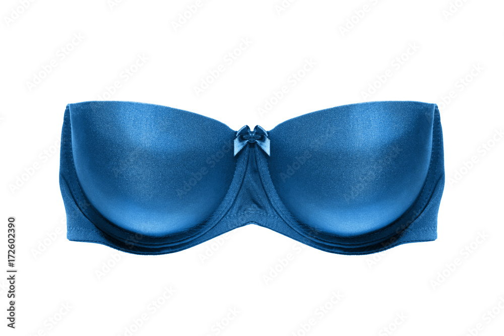 Strapless bra isolated Strapless bra isolated