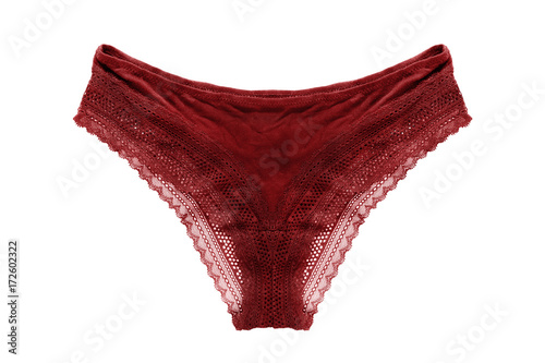 Lacy panties isolated