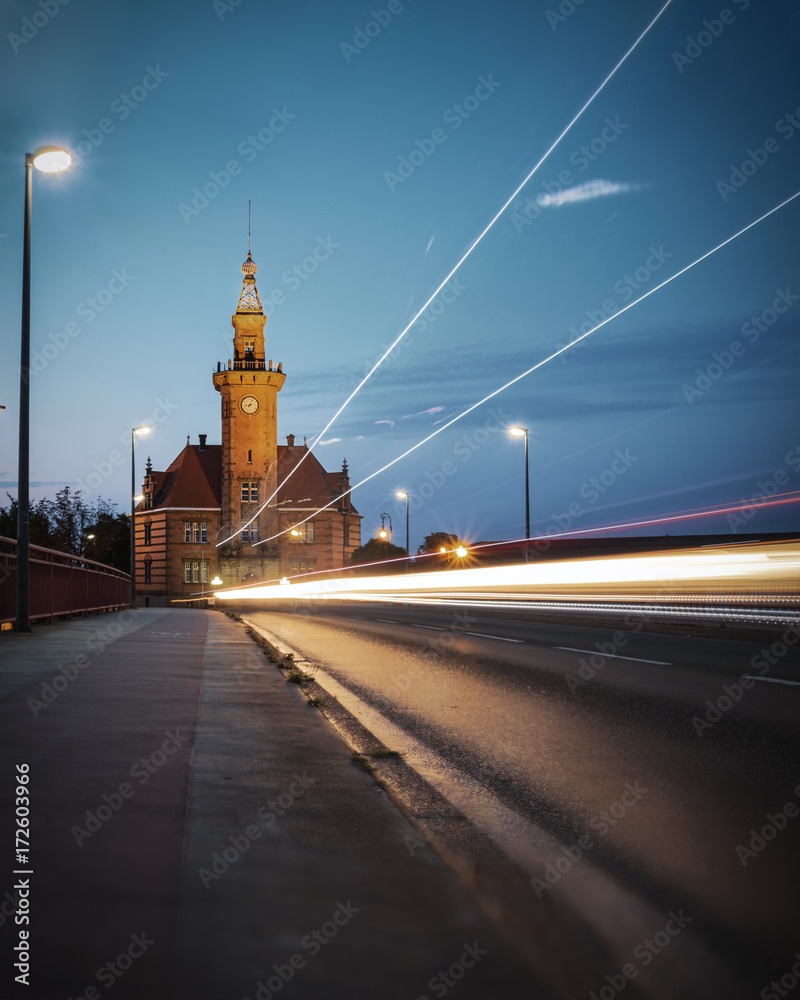 Fototapeta premium Altes Hafenamt Dortmund