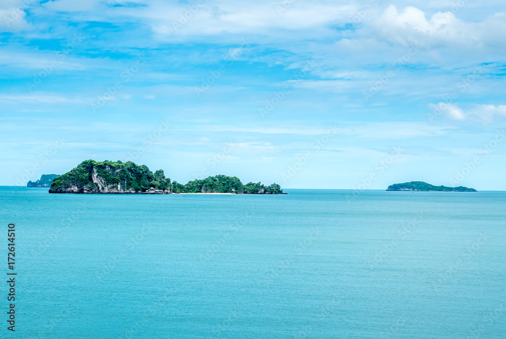 Fototapeta premium Sand beach in Thailand