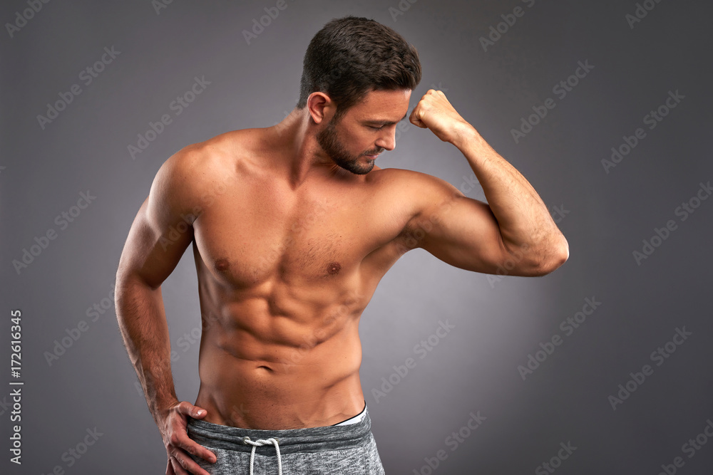 Fototapeta premium Young sportsman 