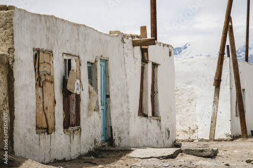 Obraz na płótnie tajikistan pamir road karakul