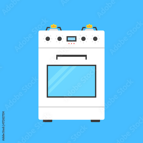 white gas stove icon