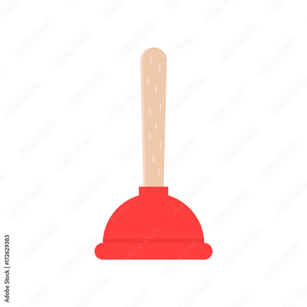 red plunger icon red plunger icon