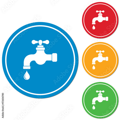 Water tap icon