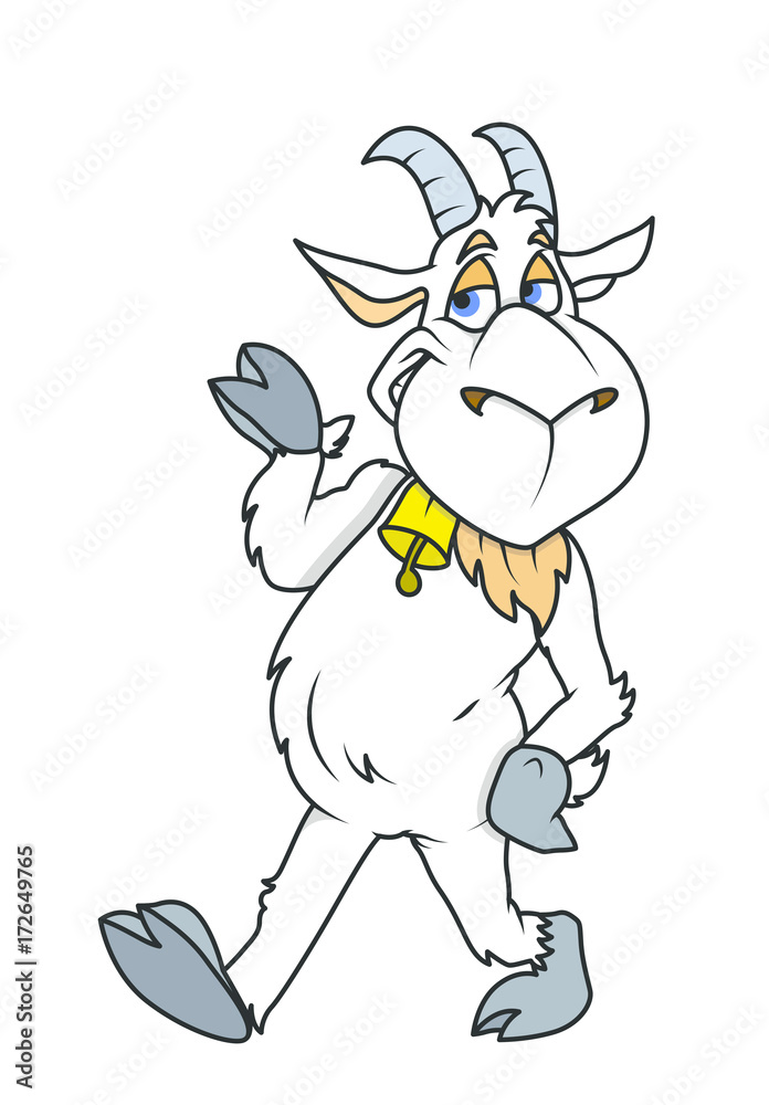 Cartoon Sheep in Style Cartoon Sheep in Style