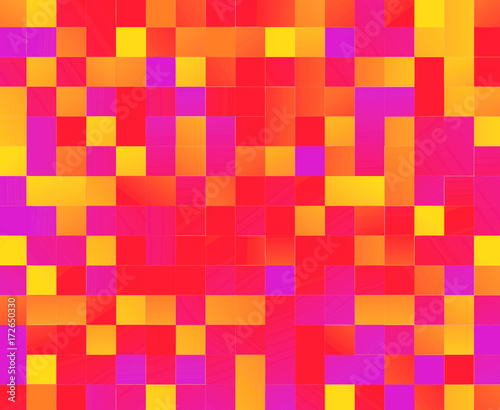 Pixilated Abstract Background