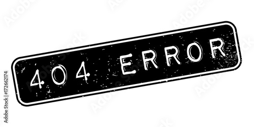 404 Error rubber stamp. Grunge design with dust scratches. Effects can be easily removed for a clean, crisp look. Color is easily changed.