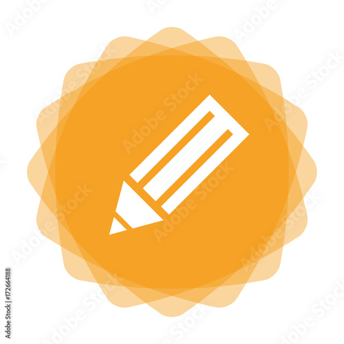 App Icon gelb - Bleistift
