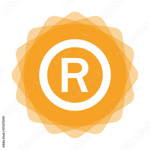 App Icon gelb - R Lizenz