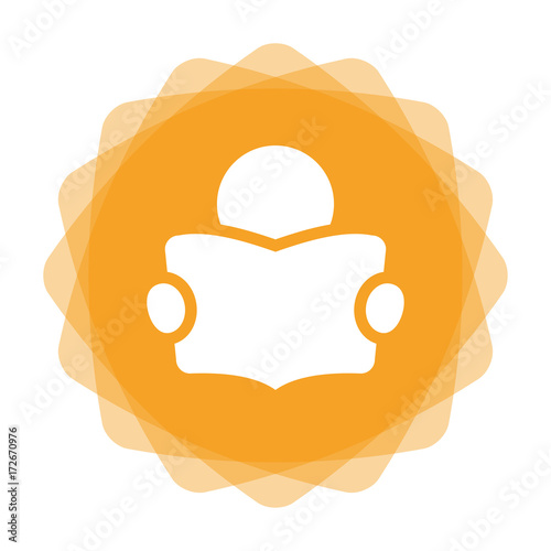 App Icon gelb - Leser