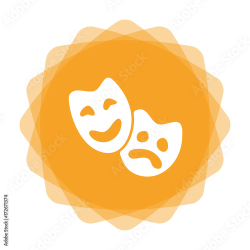 App Icon gelb - Masken