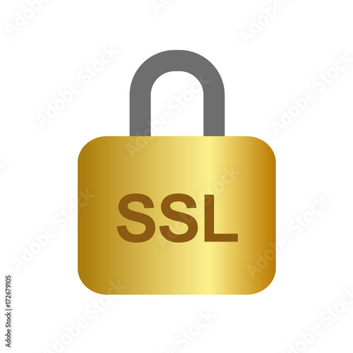 goldenes schloss ssl verschlüsselt