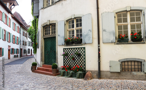 Martinsgasse- Basel -Switzerland photo