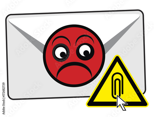 Do not Open Email Attachments. Using caution with e-mails from unknown or suspicious sources