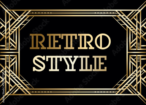 vector retro pattern for vintage party