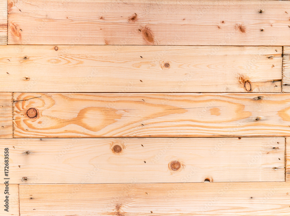 Old rustic Plank wood wall texture background