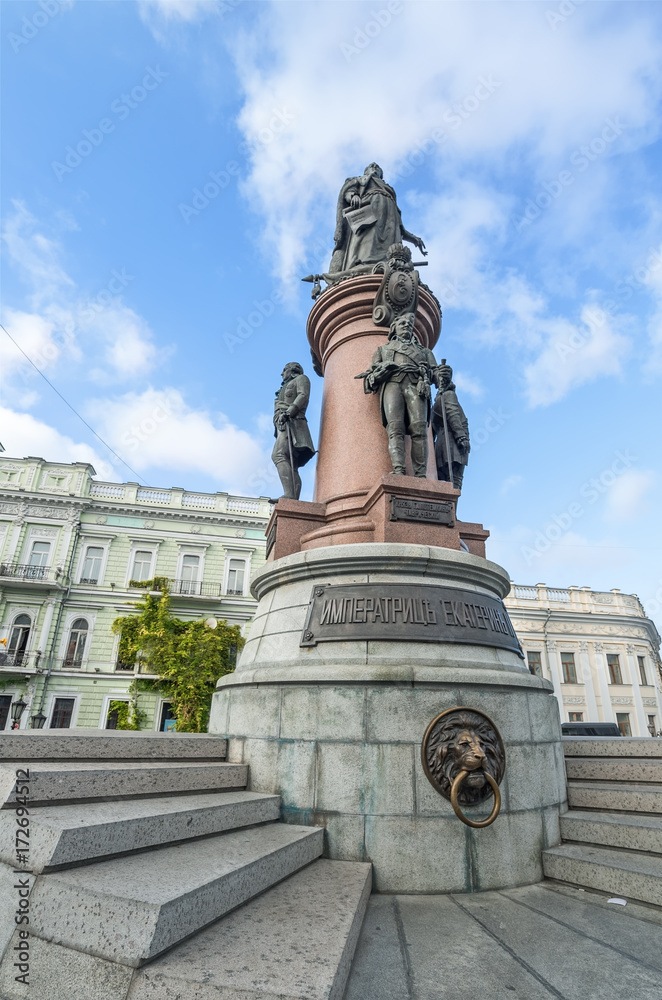 The monument of Catherine II the Great The monument of Catherine II the Great