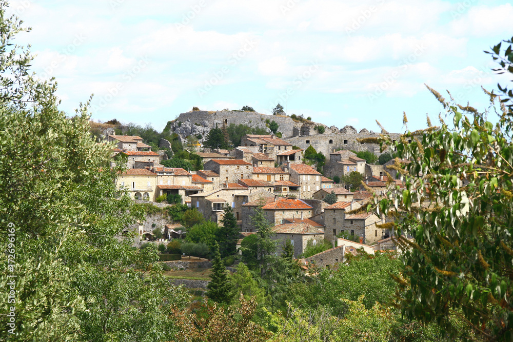 Banne, village médiéval ardèchois