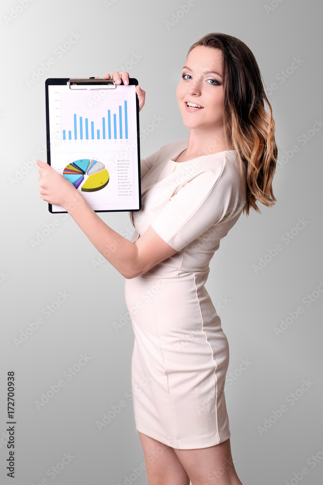 attractive young businesswoman portrait in office attractive young businesswoman portrait in office