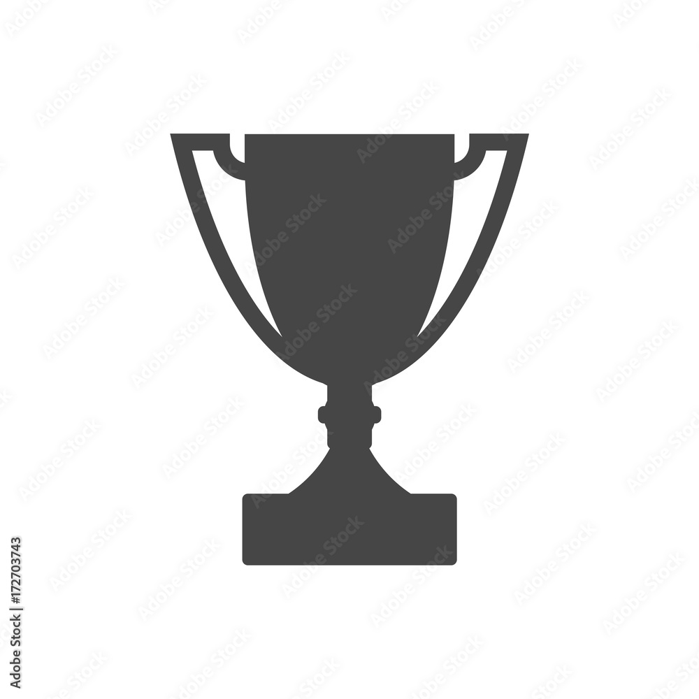 Trophy sign icon Trophy sign icon