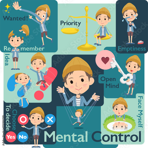 Jacket Short pants men_Mental & volition