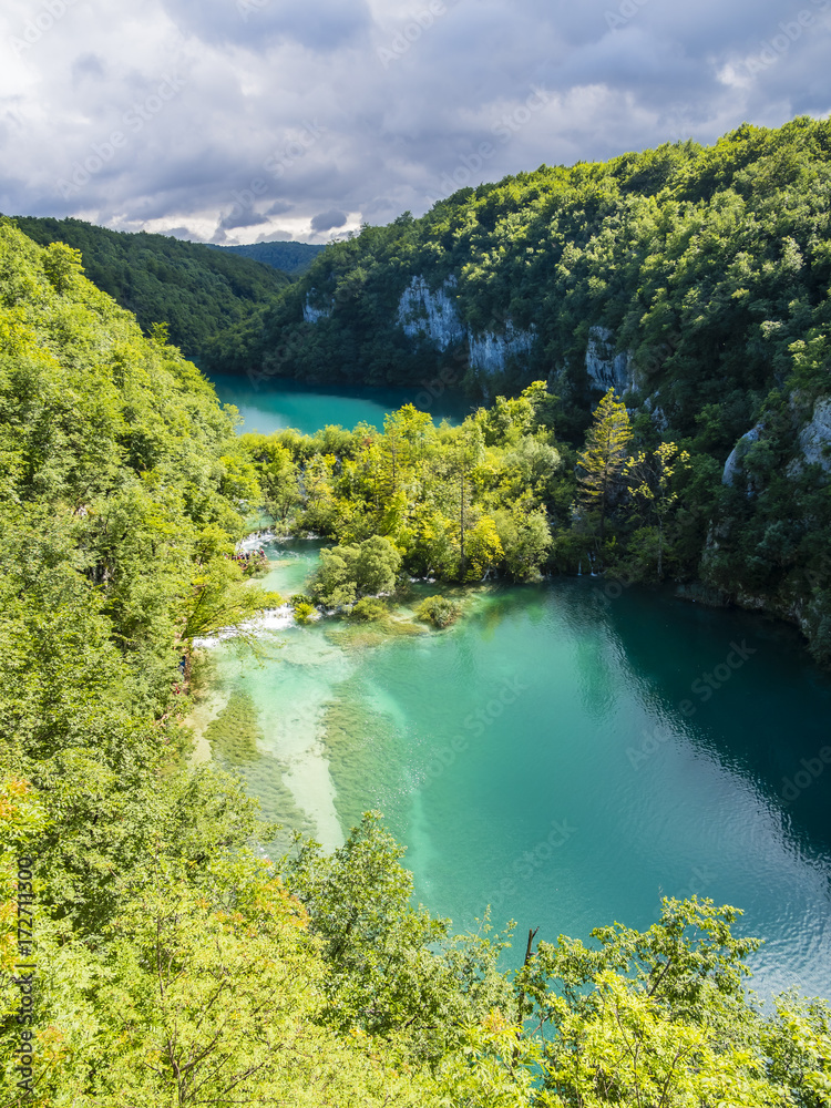 Europa, Kroatien, Lika-Senj, Osredak, Plitvica Selo,  UNESCO-Weltnaturerbe, Nationalpark Plitvicer Seen