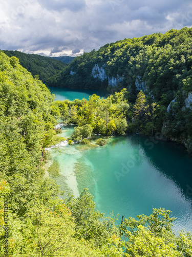 Europa  Kroatien  Lika-Senj  Osredak  Plitvica Selo   UNESCO-Weltnaturerbe  Nationalpark Plitvicer Seen