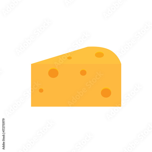 cheese icon- vector illustration