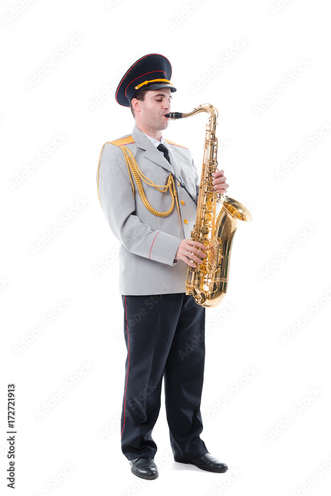 Naklejka premium Military concert
