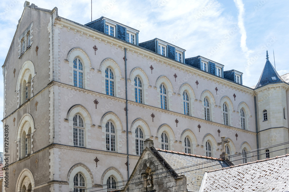Obraz premium institution Françoise d'Amboise, Nantes, France.