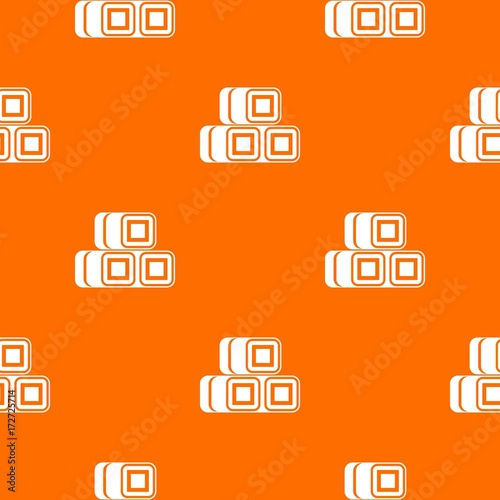 Hay bundles pattern seamless