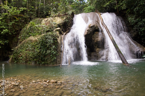 batanta waterfall in Raja Ampat  west papua