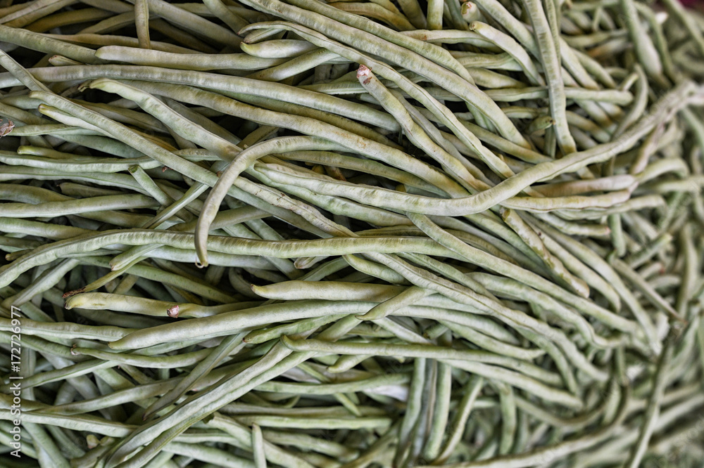 pods of green beans 