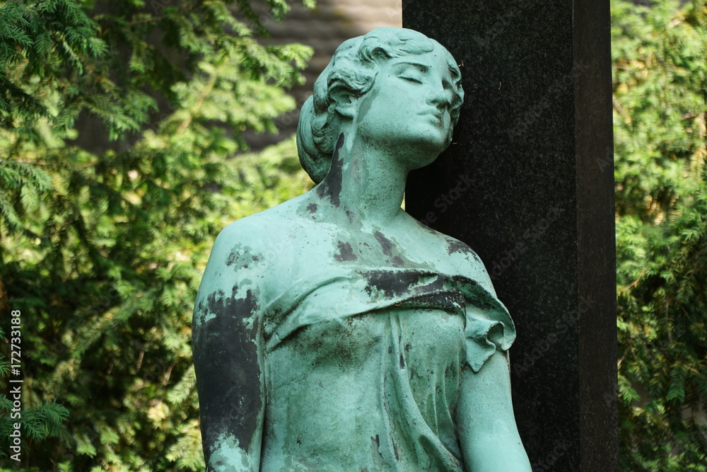 Fototapeta premium Friedhof Gottesacker Halle