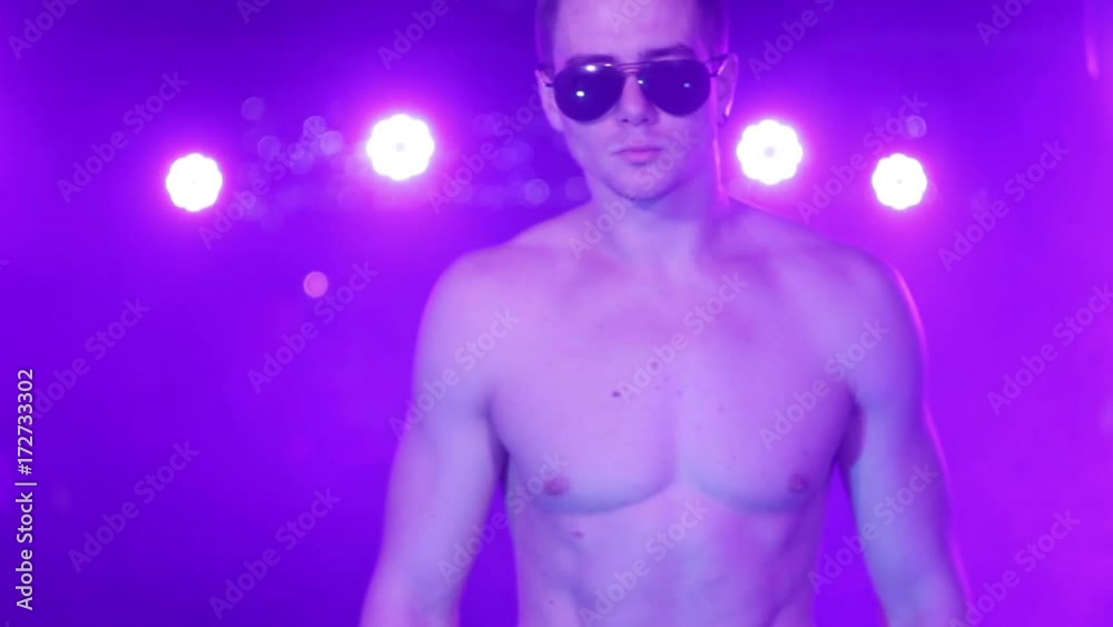 Sexy man in glasses Sexy man in glasses