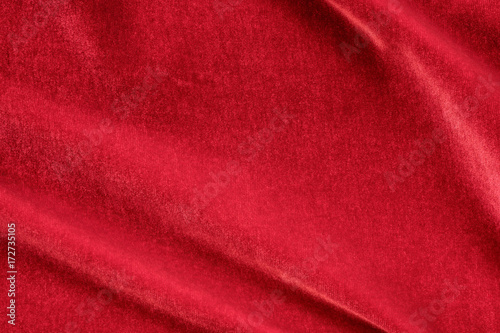 Red silk velvet texture and...