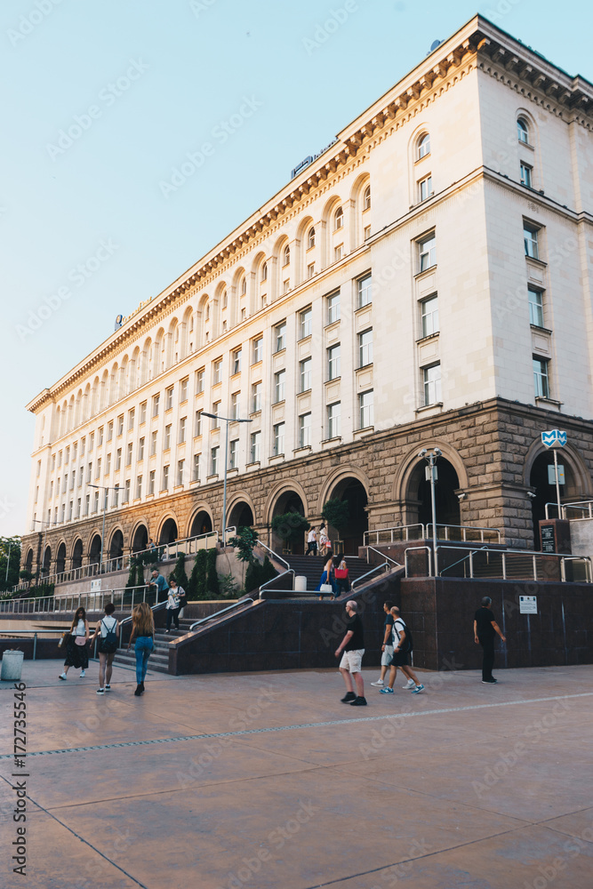 Obraz premium City centre of Sofia, capital of Bulgaria