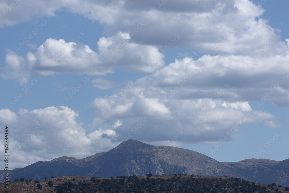 Cloudy landscape