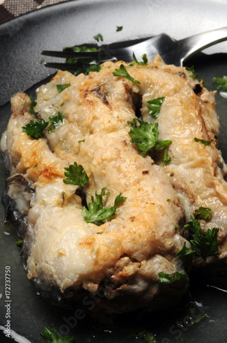 Anguilla Anguilla Eel Anguila Anguille l 鳗鱼 Al Cocina Wegorz Cucina Angolna Cuisine Capitone Ankerias Paling Kuche Buratello Stock Photo Adobe Stock