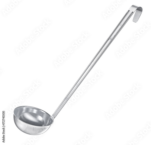 Kitchen ladle isolated on a white background. 3d illustration