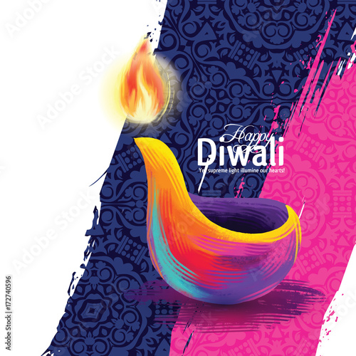 Vector happy diwali