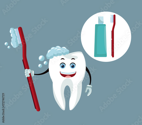 Dental care cartoons and icons icon vector illustration graphic design