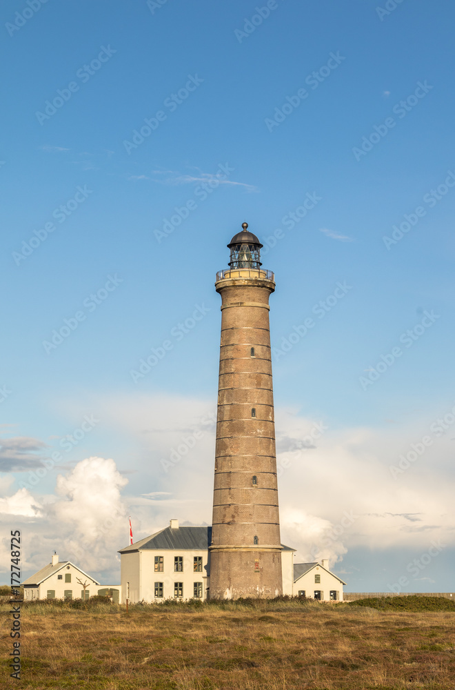 Lighthouse in Grenen, Denmark