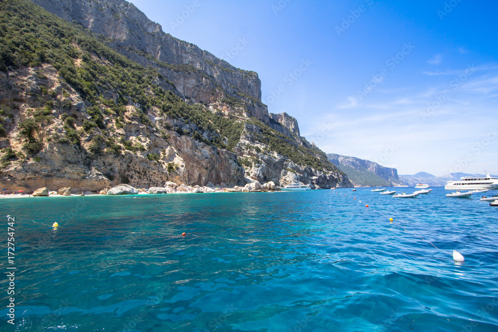 Fototapeta premium Cala Mariolu beach on the Sardinia island, Italy