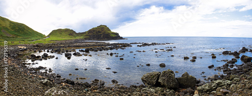 Giant's Causeway trail with...