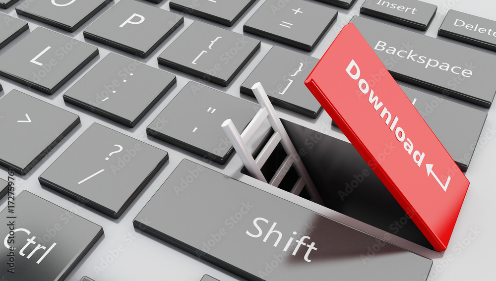 Fototapeta premium 3d Open 