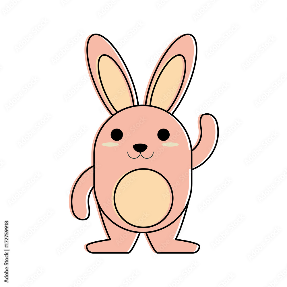 rabbit or bunny cartoon icon image vector illustration design rabbit or bunny cartoon icon image vector illustration design
