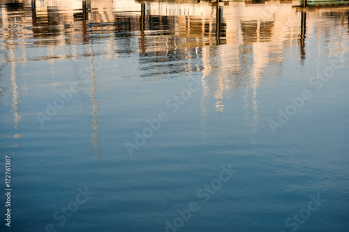 Harbor reflections