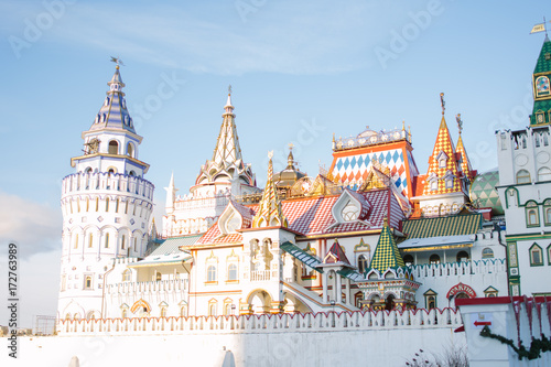 Exterior of beautiful Ismael Kremlin photo